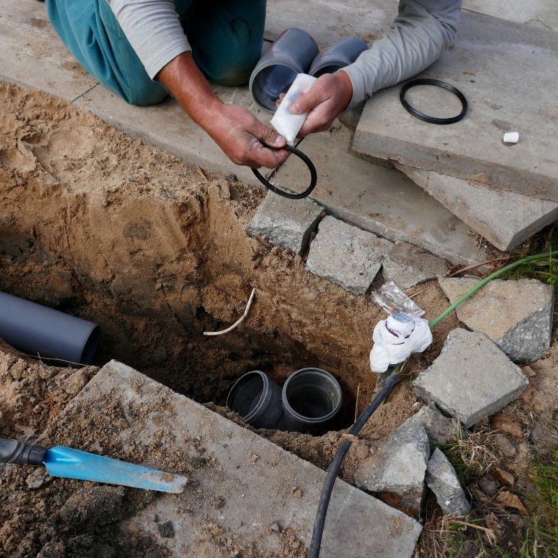 Sewer Line Installation Repair in Apex NC
