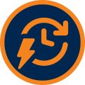 Fast Scheduling Icon